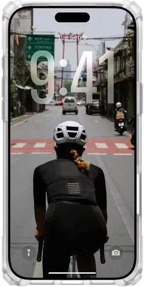 Чохол для смартфона URBAN ARMOR GEAR iPhone 17 Pro Max, Plasma XTE MagSafe, Clear/Titanium (114528114G36) (UA)