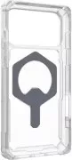 Чохол для смартфона URBAN ARMOR GEAR iPhone 17 Pro Max, Plasma XTE MagSafe, Clear/Titanium (114528114G36) (UA)