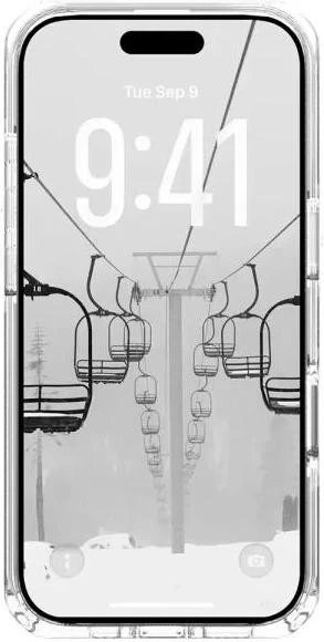 Чохол для смартфона URBAN ARMOR GEAR iPhone 17, Plyo MagSafe, Ice/White (114531114341) (UA)