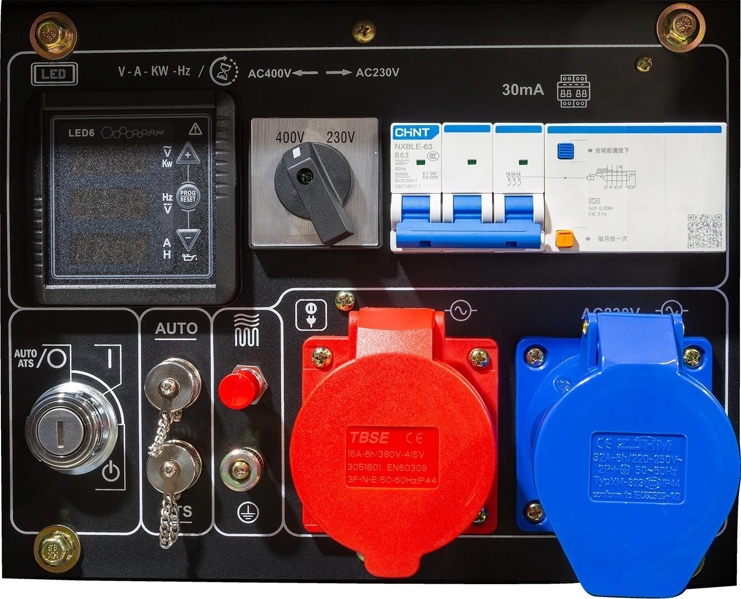 Електрогенератор ITC Power DG10000LEKT (UA)