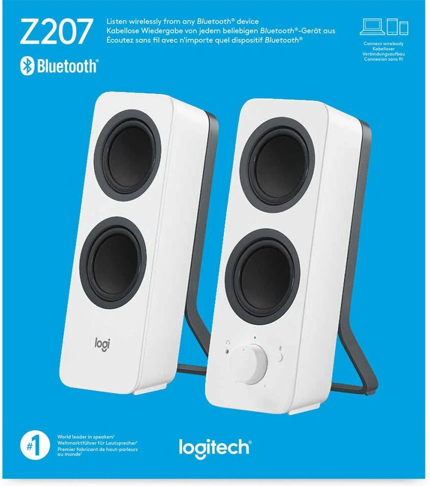 Logitech Z207 White (L980-001292) (UA)