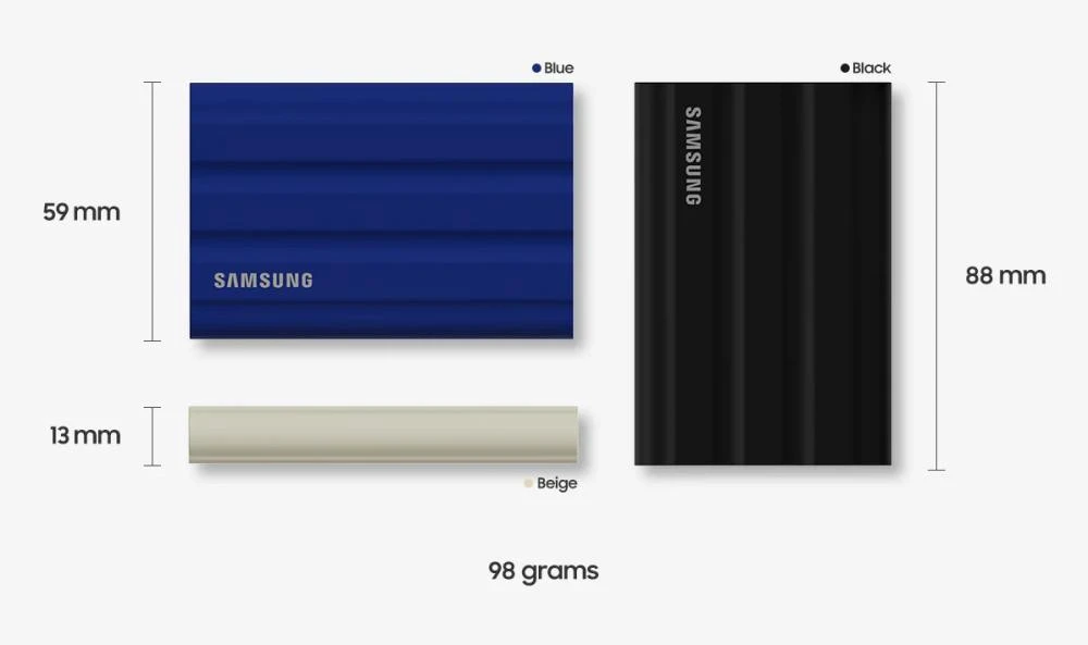 Samsung T7 Shield 4 TB Black (MU-PE4T0S/WW) (UA)