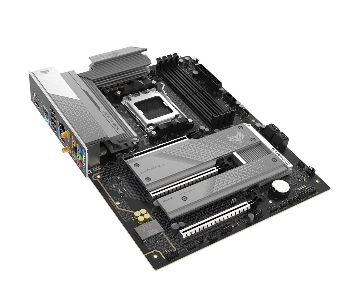 Sapphire NITRO+ B850A WIFI7 (52123-03-40G) EU Конструкция блока питания: 12+2+1;