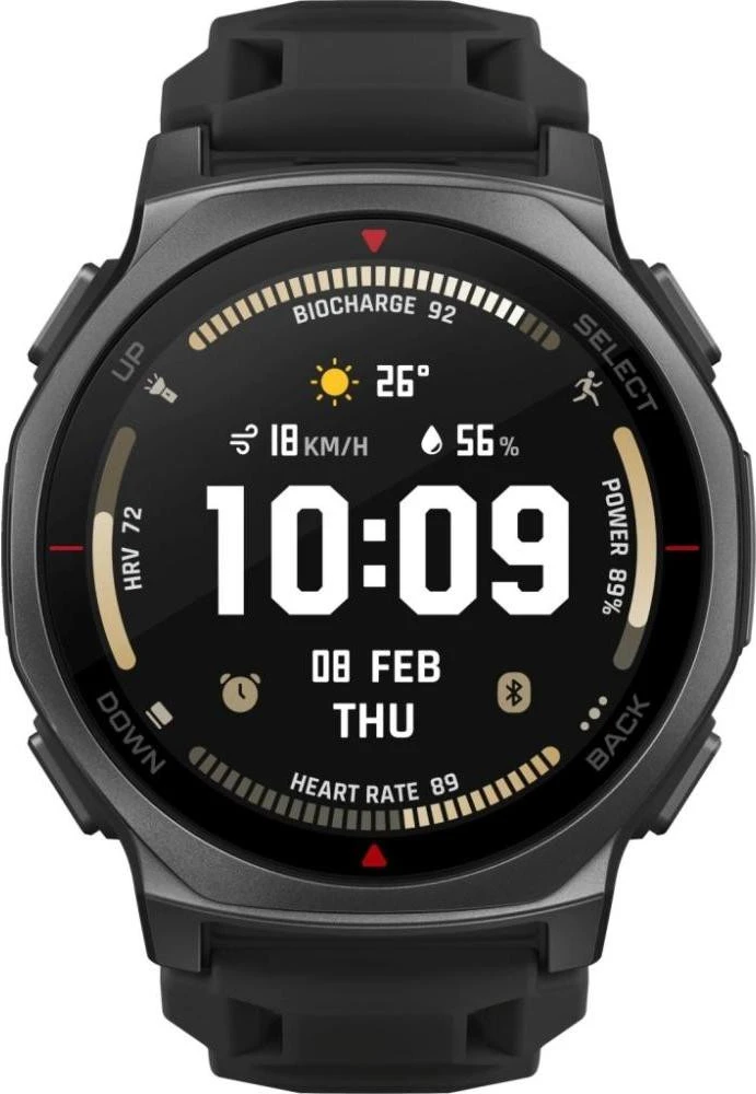 Смарт-часы Amazfit T-Rex 3 Pro 44mm Tactical Black (W2549GL5N)