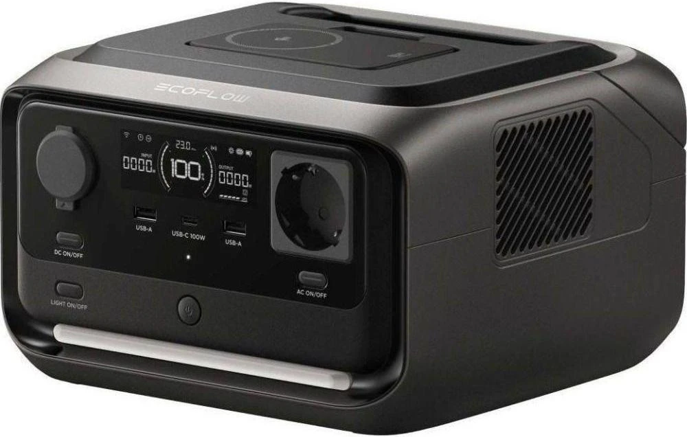 Зарядная станция EcoFlow RIVER 3 Max Plus Wireless (EFRIVER3MP-Wireless-EU-CBOX)