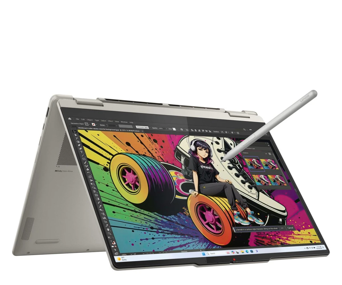 Lenovo Yoga 7-14 Ryzen AI 7-350/16GB/512/Win11 OLED (83JR008LPB) Назначение продукта: NPU -