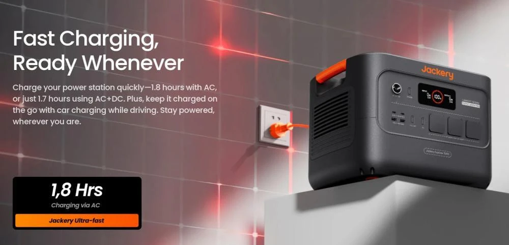 Зарядная станция Jackery Explorer 3000 v2 Бренд: Jackery; Розетка AC 230В: 3; USB