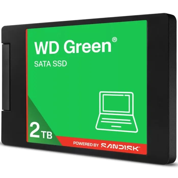 2.5 2TB GREEN WD (WDS200T5G0A-00CPT0) (UA) Тип накопителя: внутренний;