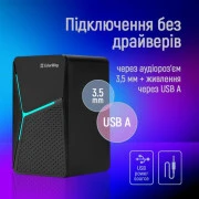 Акустическая система ColorWay CW-SPU01BK Black (CW-SPU01BK) (UA)