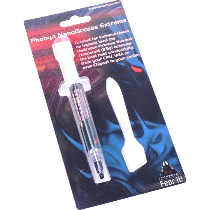 Alphacool Phobya NanoGrease Extreme 3.5g (31103) (UA) Совместимость: для процессоров;