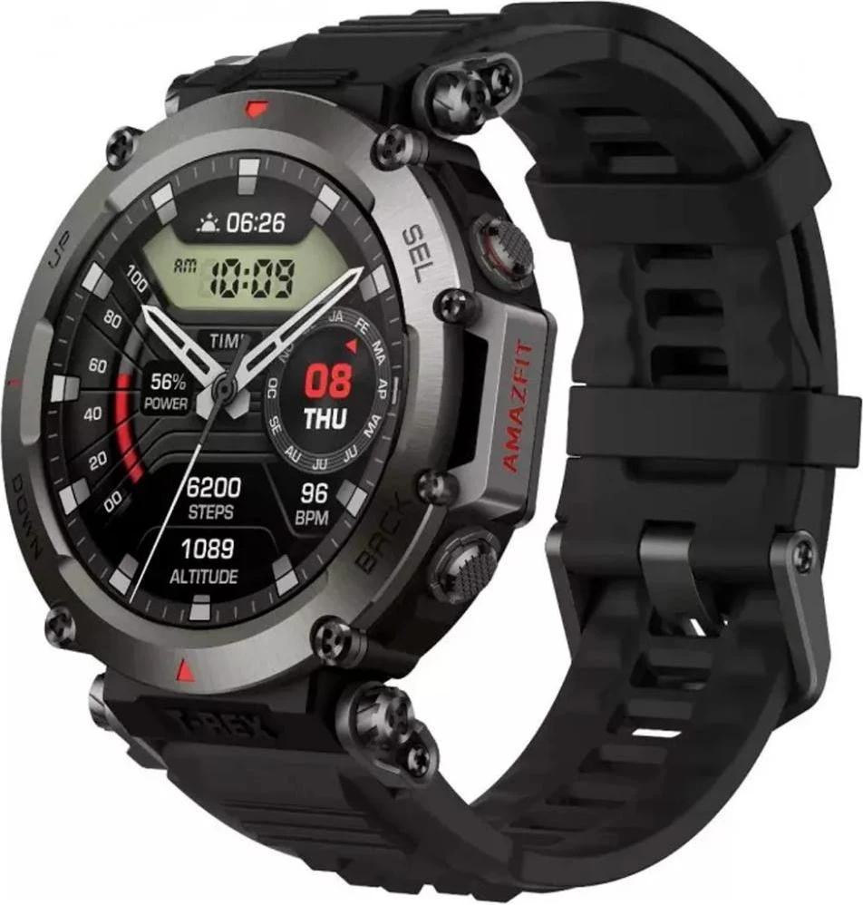 Amazfit T-Rex ULTRA 2 W2550GL2N Чорний (1186954) (UA)