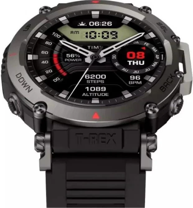 Amazfit T-Rex ULTRA 2 W2550GL2N Чорний (1186954) (UA)