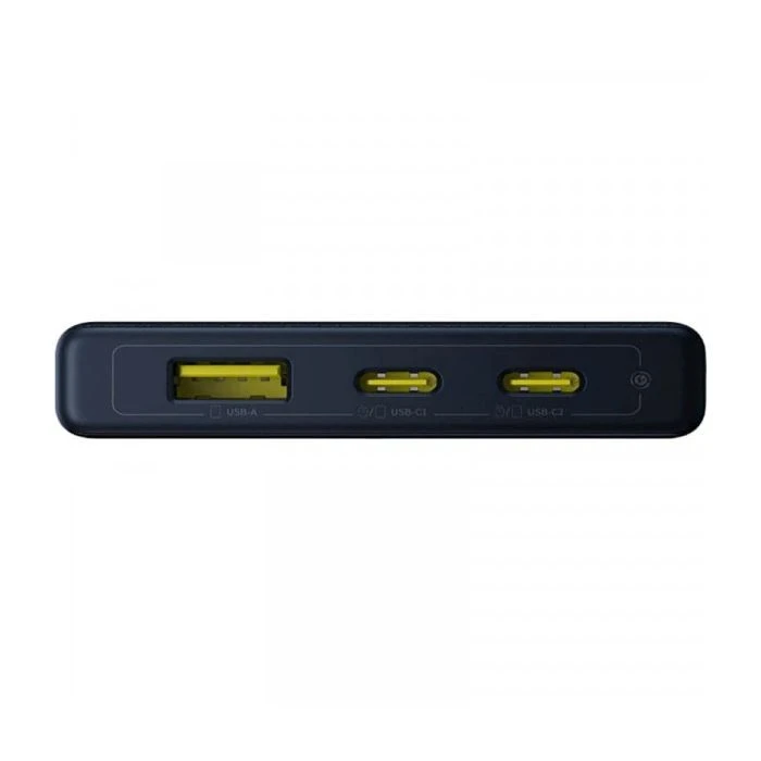 Baseus 10000mAh PicoGo 20W PD, QC, USB-A, 2*USB-C, Black (P10076801123-00) (UA)