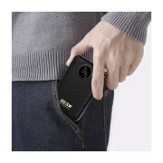 Dudao 20000mAh K14+ 22.5W, PD, QC, USB-A, USB-C(In/Out), with built-in USB-C/Lightning cables, Black (6977196680016) (UA)