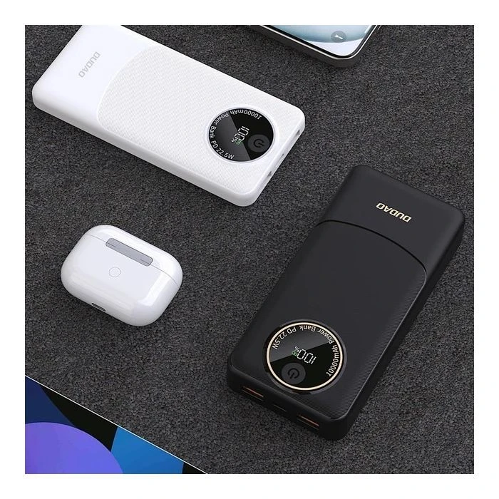 Dudao K12Pro 10000mAh 22,5W, PD, USB-A, USB-C (6976625333882) (UA)