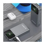 Dudao K31Pro 20000mAh 45W PD, QC, with built-in USB-C/Lightning cables (6977196682010) (UA)