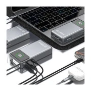 Dudao K31Pro 20000mAh 45W PD, QC, with built-in USB-C/Lightning cables (6977196682010) (UA)