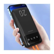 Dudao K6Pro+ 20000mAh 10W with USB-C/Lightning/MicroUSB/USB-A cables (6977196682393) (UA)