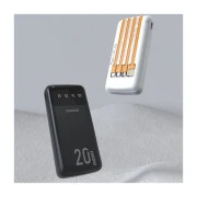 Dudao K6Pro+ 20000mAh 10W with USB-C/Lightning/MicroUSB/USB-A cables (6977196682393) (UA)