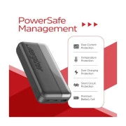 Energizer 20000mAh 15W, USB-A, 2*USB-C, Чорний (UE20050CC) (UA)