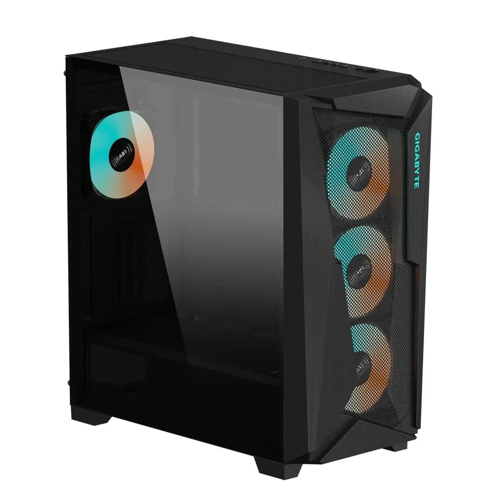 Gigabyte C301 Glass V2 Black без БП (C301G V2) (UA)