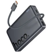 HOCO 10000 mAh Origen Dual PD/20W Magnetic with cable Type-C Metal Gray (Q44 / 714983) (UA)