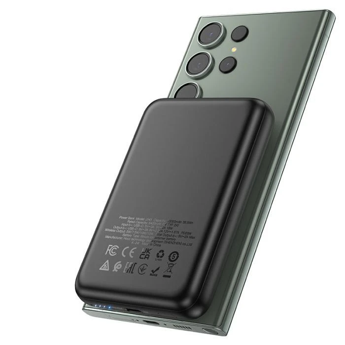 HOCO 10000mAh Grace PD/20W Magnetic Black (J141 / 714984) (UA)
