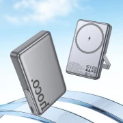 HOCO 10000mAh Sunlight PD/20W Magnetic with stand Metal Grey (Q36A / 714987) (UA)