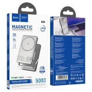 HOCO 5000mAh Sunlight PD/20W Magnetic Metal Grey (Q36 / 714986) (UA)