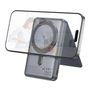 HOCO 5000mAh Title PD/20W Magnetic with stand + mini wallet Grey (Q46 / 714988) (UA)