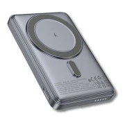 HOCO 5000mAh Title PD/20W Magnetic with stand + mini wallet Grey (Q46 / 714988) (UA)