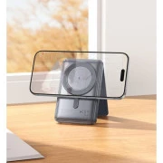 HOCO 5000mAh Title PD/20W Magnetic with stand + mini wallet Grey (Q46 / 714988) (UA)