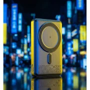 HOCO 5000mAh Title PD/20W Magnetic with stand + mini wallet Grey (Q46 / 714988) (UA)