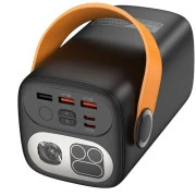 HOCO 60000mAh Astrum PD/100W, QC/3.0, LED lamp, Black (DB160 / 714724) (UA)