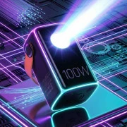 HOCO 60000mAh Astrum PD/100W, QC/3.0, LED lamp, Black (DB160 / 714724) (UA)