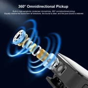 Микрофон Puluz PULUZ 2 TX + 1 RX Wireless black (PU3154B) (UA)