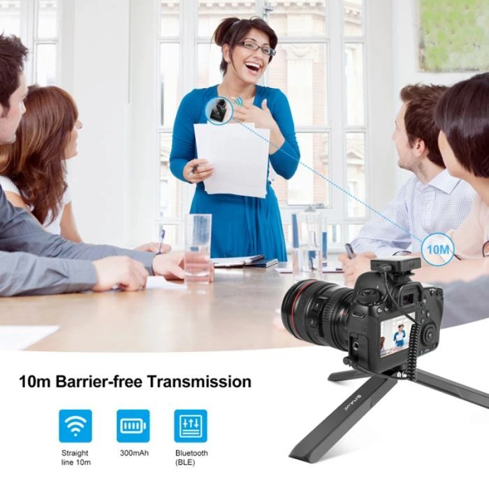Мікрофон Puluz PULUZ 2 TX + 1 RX Wireless black (PU3154B) (UA)