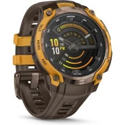 Смарт-годинники Garmin Instinct Crossover AMOLED, BronzeSunburst/Cocoa, GPS смарт-годинник (010-03398-01) (UA)