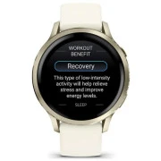 Смарт-годинники Garmin Venu 4 (41mm), Бежевий з Лунним Золотом + Кістка, GPS смарт-годинник (010-03013-00) (UA)