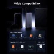 Ugreen 25000mAh 165W DualCable (PB552 55995B) (UA)