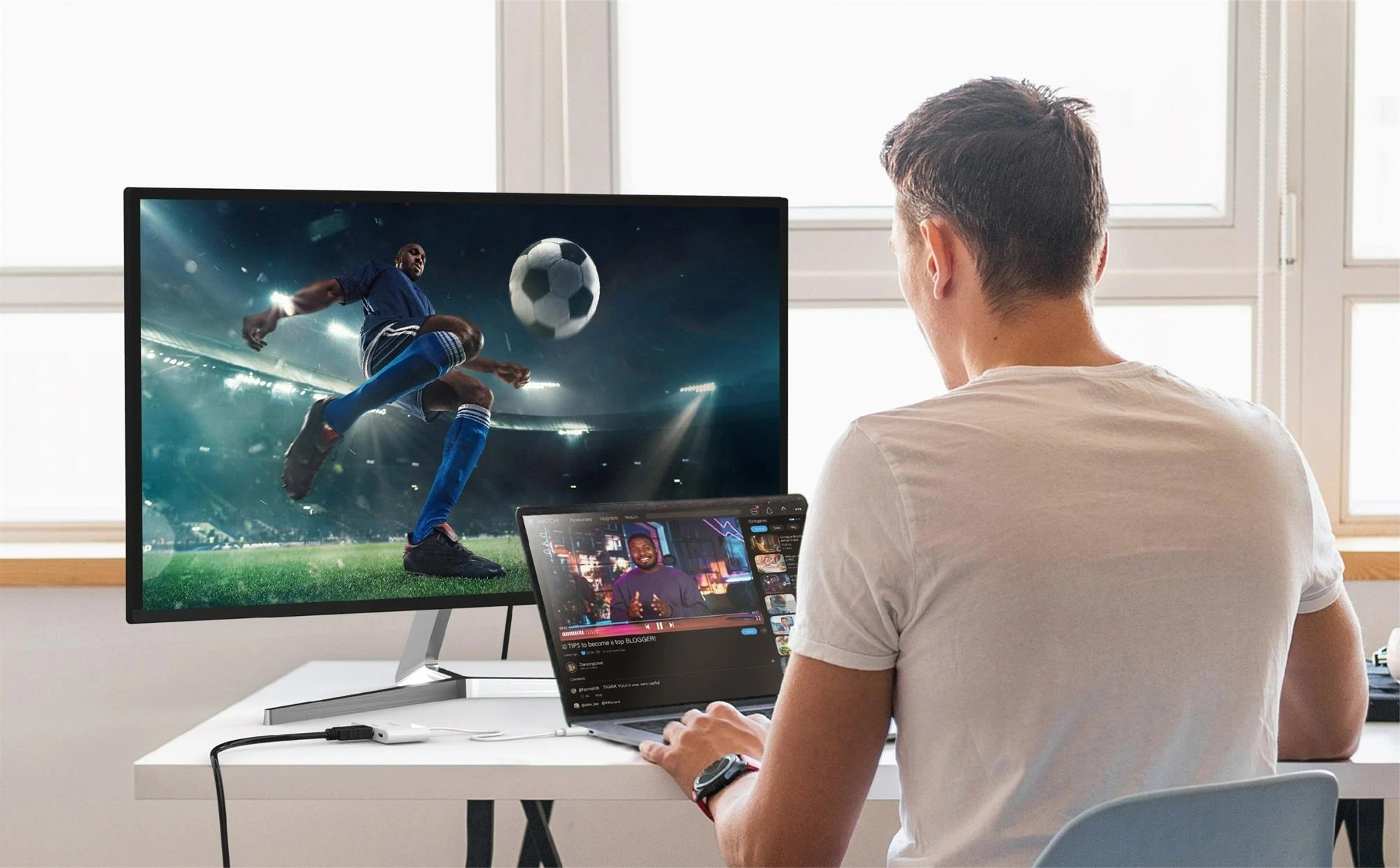 USB-хаб J5create USB-C 3-в-1 White (JCA399-N) (UA) Тип: USB-хаб; Форм-фактор: внешний;