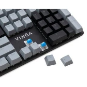 Vinga KBGM-090 LED Blue Switch USB Grey/Black (KBGM-090BL Grey/Black) (UA)