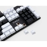 Vinga KBGM-095 LED Brown Switch USB White/Black (KBGM-095BR White/Black) (UA)