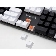Vinga KBGM-095 LED Orange Switch USB White/Black (KBGM-095Y White/Black) (UA)