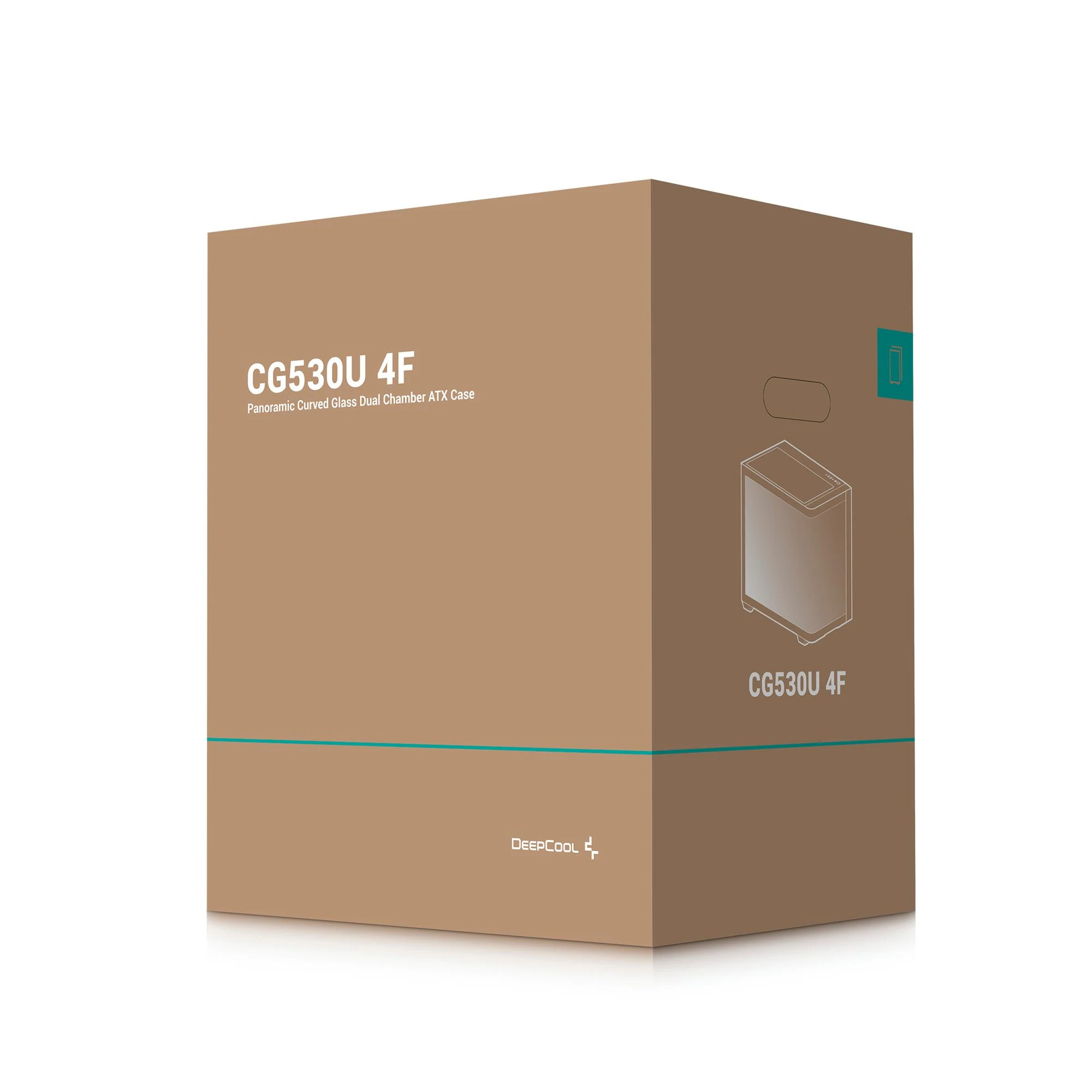 DeepCool CG530U 4F Black (R-CG530U-BKAGA4-G) без БП (UA)