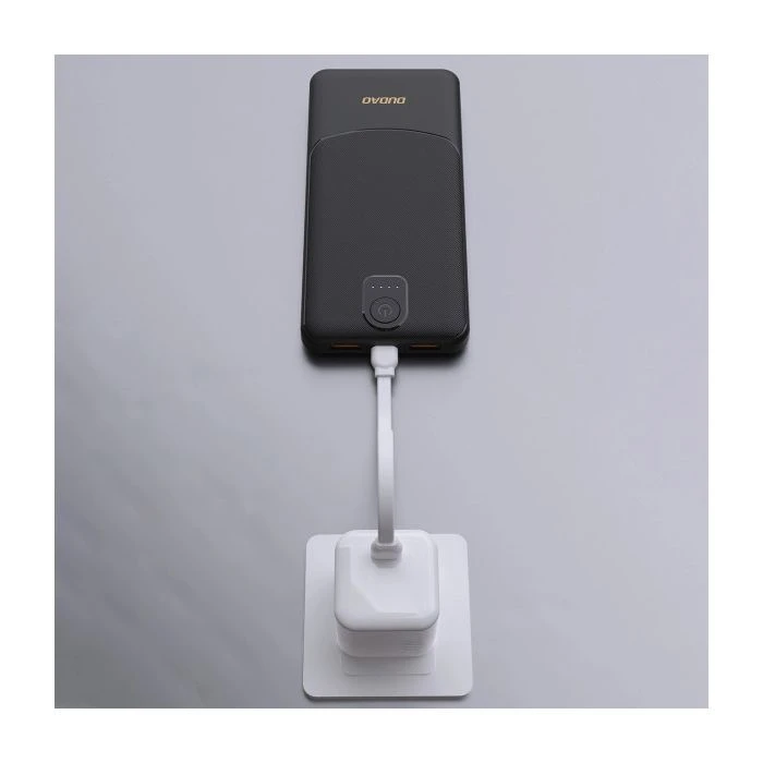Dudao 10000mAh K10 12W, 2*USB-A, USB-C(IN), Black (6977196682164) (UA)