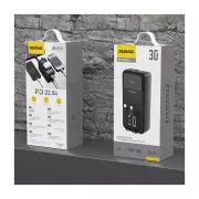 Dudao 30000mAh K15 MAX 22.5W, PD, QC, USB-A, Lightning, USB-C(In/Out), with USB-C/Lightning cables (6977196682478) (UA)