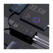 Dudao 30000mAh K15 MAX 22.5W, PD, QC, USB-A, Lightning, USB-C(In/Out), with USB-C/Lightning cables (6977196682478) (UA)