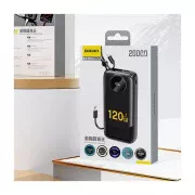 Dudao K13Pro 20000mAh 22,5W PD, QC, with built-in USB-C/Lightning cables (6977196680276) (UA)