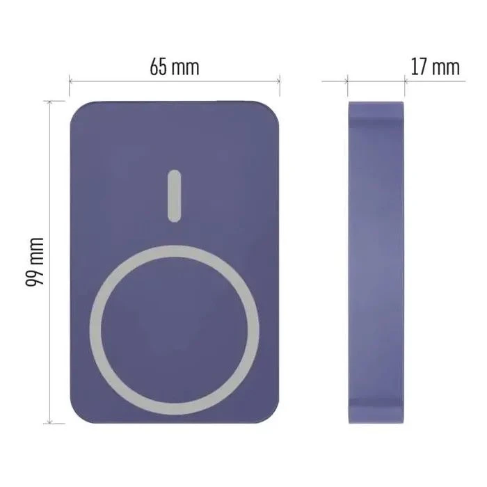 EMOS 10000mAh WI1046, 20W, Wireless, blue (B0551BL) (UA)